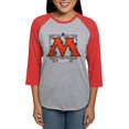 thumbnail image 1 of CafePress - Magic M Initial Long Sleeve T Shirt - Womens Baseball Tee, 1 of 4