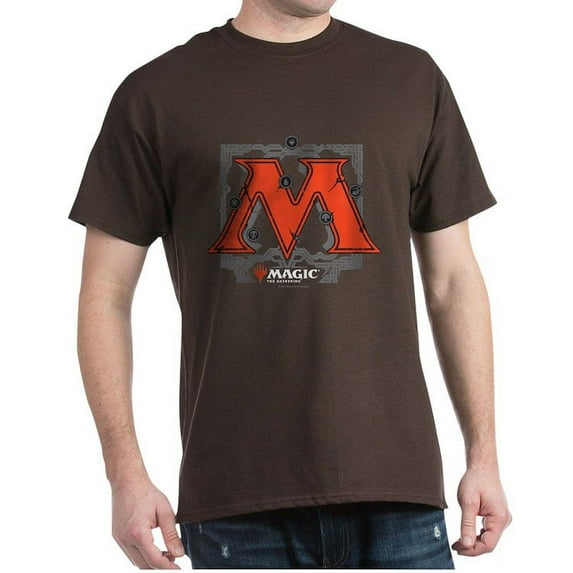 CafePress - Magic M Initial T Shirt - Men's Classic Graphic Cotton T-Shirt
