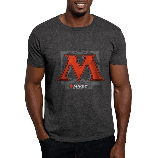 CafePress - Magic M Initial T Shirt - Men's Classic Cotton T-Shirts