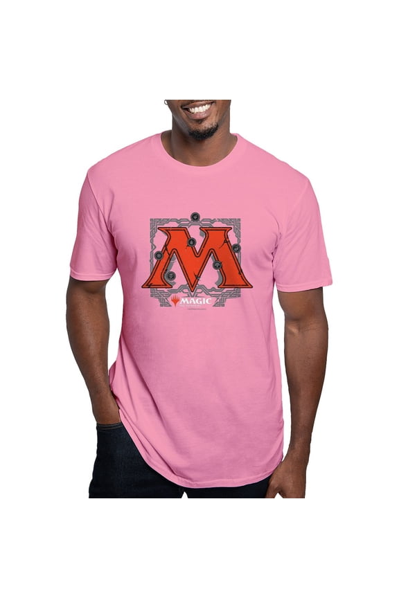 - Magic M Initial T Shirt - Men's Fitted T-Shirt