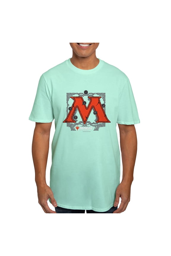 - Magic M Initial T Shirt - Men's Fitted T-Shirt