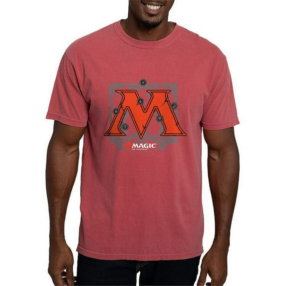 CafePress - Magic M Initial T Shirt - Mens Comfort Colors Shirt