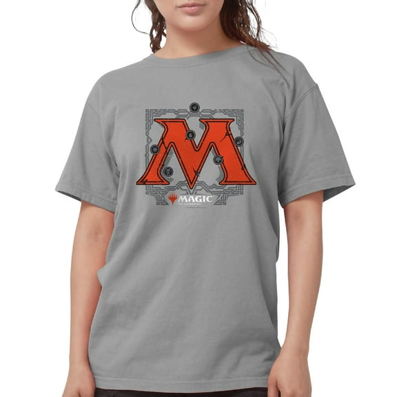 CafePress - Magic M Initial T Shirt - Womens Comfort Colors® Shirt