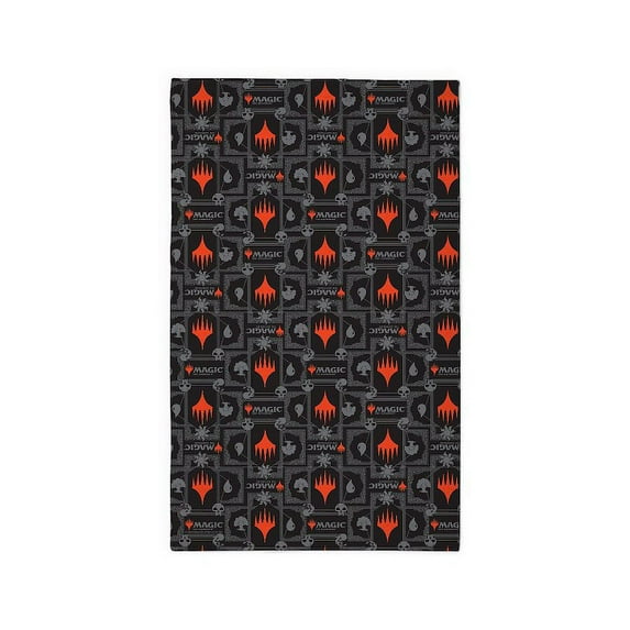 CafePress - Magic Mana Symbols Pattern - 3'x5' Decorative Area Rug, Fabric Throw Rug