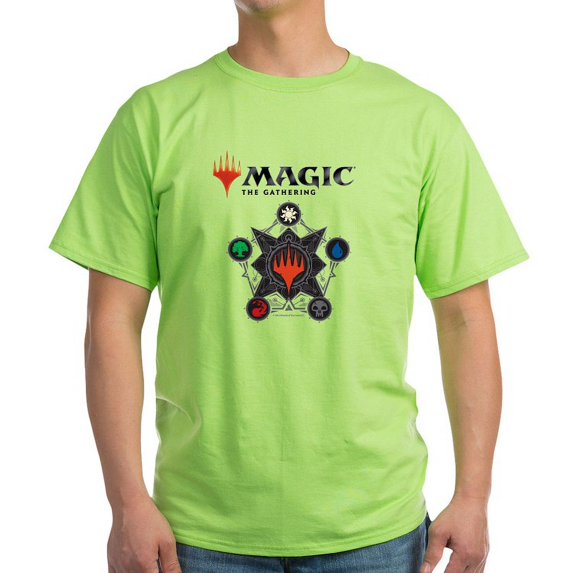 CafePress - Magic Mana Symbols T Shirt - Light T-Shirt - CP