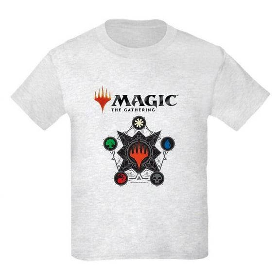 CafePress - Magic Mana Symbols T Shirt - Light T-Shirt Kids XS-XL