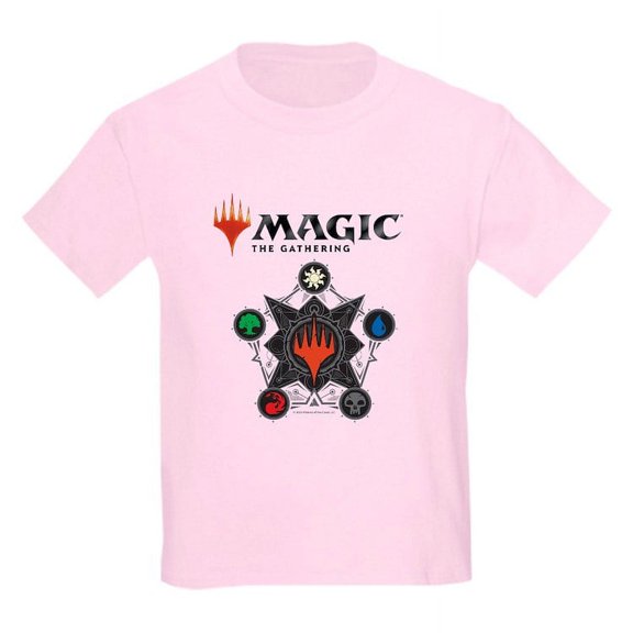 CafePress - Magic Mana Symbols T Shirt - Light T-Shirt Kids XS-XL