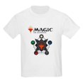 thumbnail image 1 of CafePress - Magic Mana Symbols T Shirt - Light T-Shirt Kids XS-XL, 1 of 4