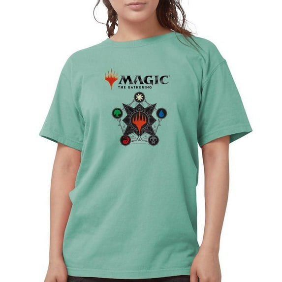 CafePress - Magic Mana Symbols T Shirt - Womens Comfort Colors® Shirt
