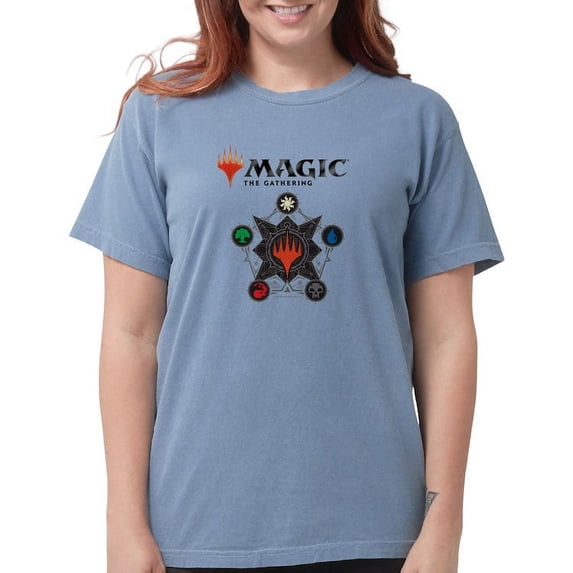 CafePress - Magic Mana Symbols T Shirt - Womens Comfort Colors® Shirt