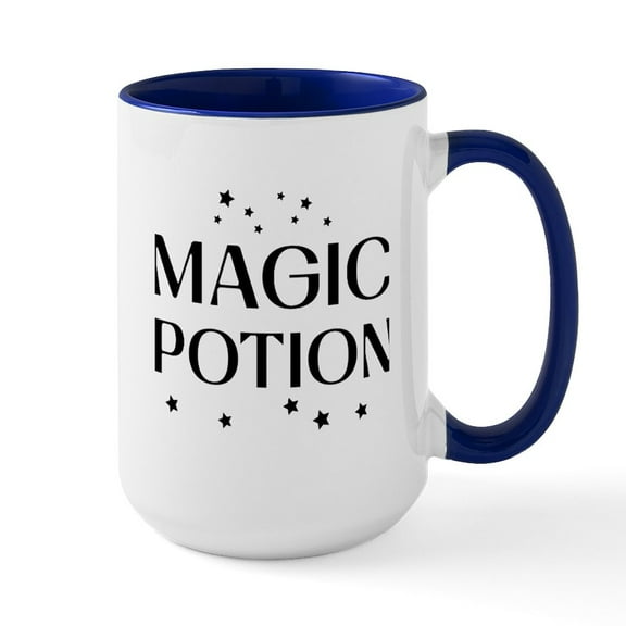 CafePress - Magic Potion - 15 oz Ceramic Large White Novelty Mug