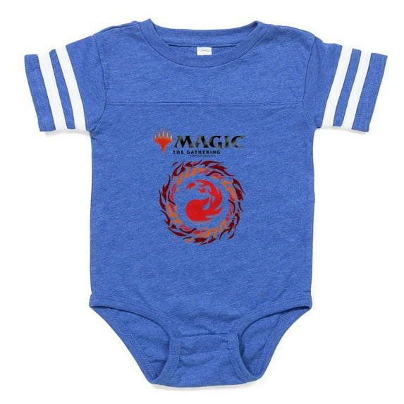 CafePress - Magic Red Mana - Cute Infant Baby Football Bodysuit