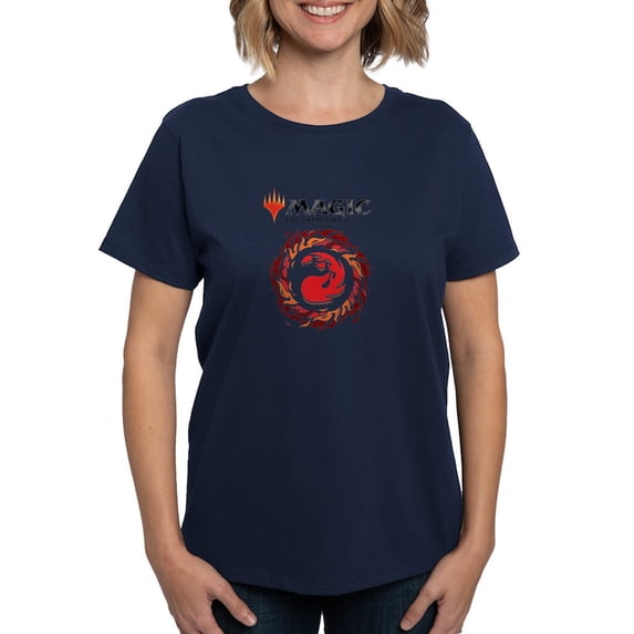 CafePress - Magic Red Mana T Shirt - Women's Traditional Fit Dark T-Shirt