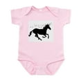 thumbnail image 1 of CafePress - Magical Unicorn Silhouette Body Suit - Baby Light Bodysuit, Size Newborn - 24 Months, 1 of 4