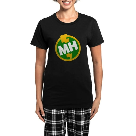 CafePress - Maid Of Honor Women's Dark Pajamas - Women's Short Sleeve Print T-Shirt and Pants Dark Cotton Pajama Set
