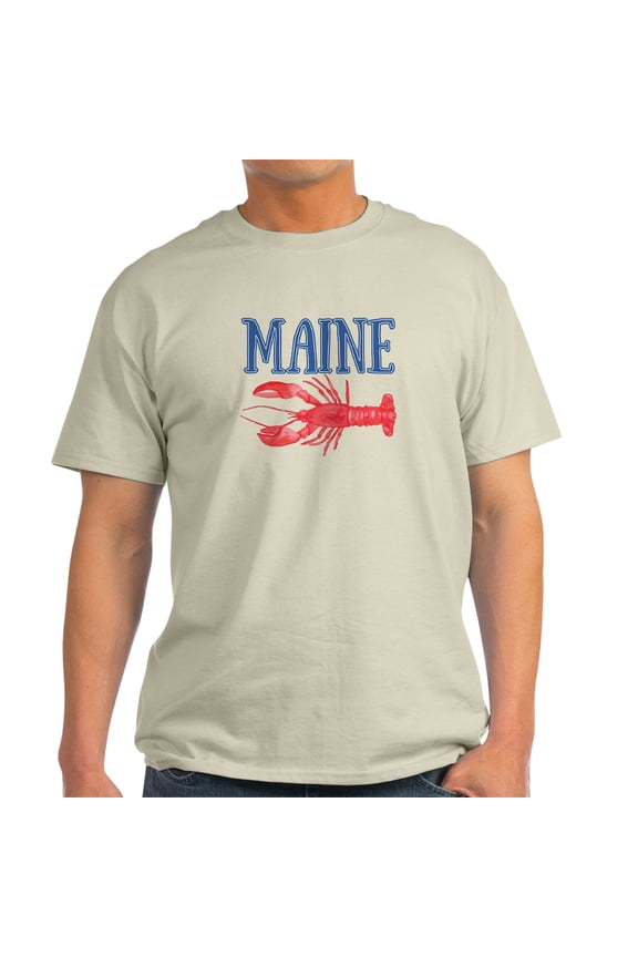 - Maine Lobster Light T Shirt - Men's Classic Graphic T-Shirt