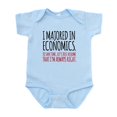 thumbnail image 1 of CafePress - Majored In Economics Body Suit - Baby Light Bodysuit, Size Newborn - 24 Months, 1 of 4