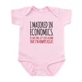 thumbnail image 1 of CafePress - Majored In Economics Body Suit - Baby Light Bodysuit, Size Newborn - 24 Months, 1 of 4