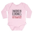 thumbnail image 1 of CafePress - Majored In Economics Body Suit - Long Sleeve Cotton Baby Bodysuit, 1 of 4