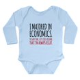 thumbnail image 1 of CafePress - Majored In Economics Body Suit - Long Sleeve Cotton Baby Bodysuit, 1 of 4
