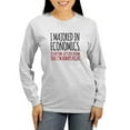 thumbnail image 1 of CafePress - Majored In Economics Long Sleeve T Shirt - Women's Long Sleeve Graphic Casual T-Shirt, 1 of 4