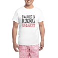 thumbnail image 1 of CafePress - Majored In Economics Pajamas - Men's Light Loose Fit Cotton Pajama Set, 1 of 7