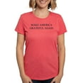 thumbnail image 1 of CafePress - Make America Grateful Again Women's Deluxe T Shirt - Womens Tri-blend T-Shirt, 1 of 4
