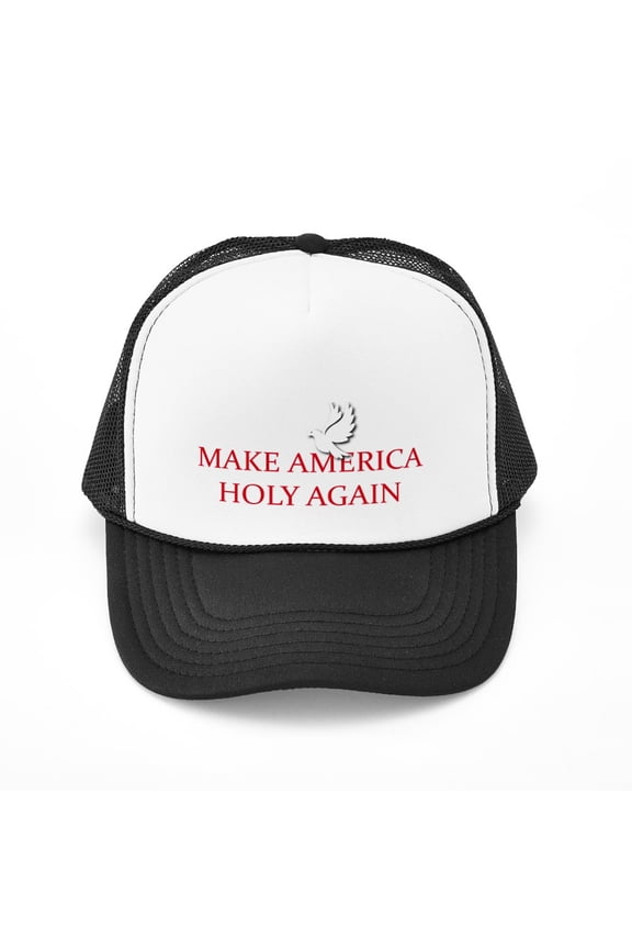 - Make America Holy Again - Adjustable Unisex Printed Trucker Hat with Mesh Back