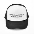 thumbnail image 1 of CafePress - Make America Kind Again - Adjustable Unisex Printed Trucker Hat with Mesh Back, 1 of 8