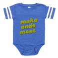 thumbnail image 1 of CafePress - Make Ends Meet - Cute Infant Baby Football Bodysuit, 1 of 3