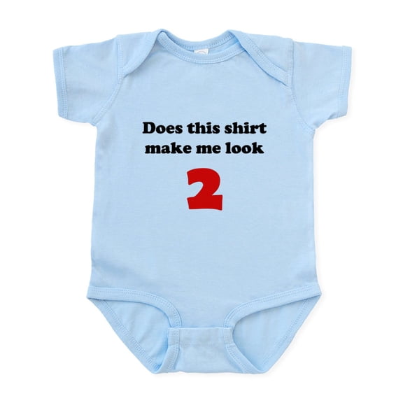 CafePress - Make Me Look 2 Infant Bodysuit - Baby Light Bodysuit, Size Newborn - 24 Months