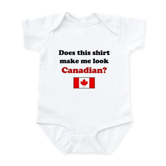 CafePress - Make Me Look Canadian Infant Bodysuit - Baby Light Bodysuit, Size Newborn - 24 Months