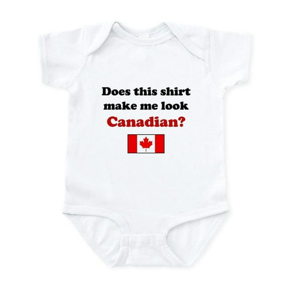 CafePress - Make Me Look Canadian Infant Bodysuit - Baby Light Bodysuit, Size Newborn - 24 Months