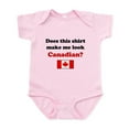 thumbnail image 1 of CafePress - Make Me Look Canadian Infant Bodysuit - Baby Light Bodysuit, Size Newborn - 24 Months, 1 of 4
