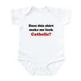 thumbnail image 1 of CafePress - Make Me Look Catholic Infant Bodysuit - Baby Light Bodysuit, Size Newborn - 24 Months, 1 of 4