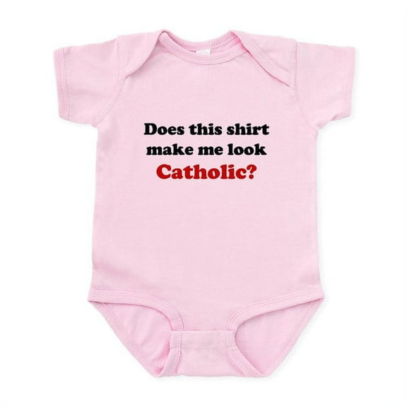 CafePress - Make Me Look Catholic Infant Bodysuit - Baby Light Bodysuit, Size Newborn - 24 Months