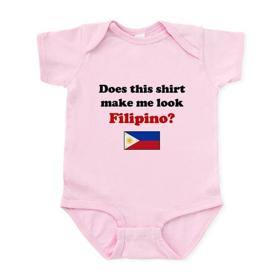 CafePress - Make Me Look Filipino Infant Bodysuit - Baby Light Bodysuit, Size Newborn - 24 Months