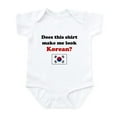thumbnail image 1 of CafePress - Make Me Look Korean Infant Bodysuit - Baby Light Bodysuit, Size Newborn - 24 Months, 1 of 4