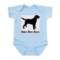 thumbnail image 1 of CafePress - Make Mine Black Infant Creeper - Baby Light Bodysuit, Size Newborn - 24 Months, 1 of 4