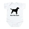 thumbnail image 1 of CafePress - Make Mine Black Infant Creeper - Baby Light Bodysuit, Size Newborn - 24 Months, 1 of 4