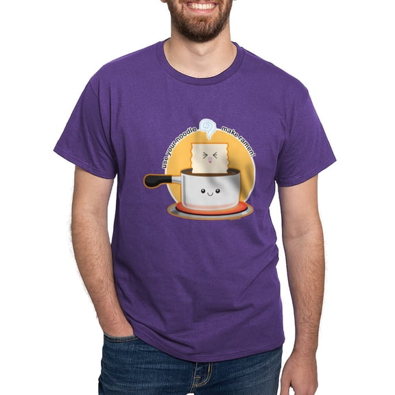 CafePress - Make Ramen Dark T Shirt - Men's Classic Graphic Cotton T-Shirt
