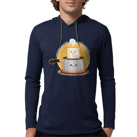 CafePress - Make Ramen Long Sleeve T Shirt - Mens Hooded Shirt
