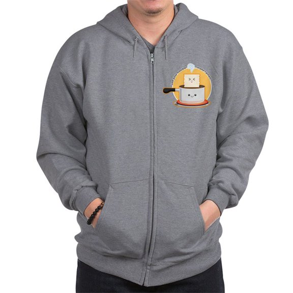 CafePress - Make Ramen Zip Hoodie - Zip Hoodie, Classic Hooded Sweatshirt with Metal Zipper