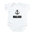 thumbnail image 1 of CafePress - Malibu Anchor Body Suit - Baby Light Bodysuit, Size Newborn - 24 Months, 1 of 4
