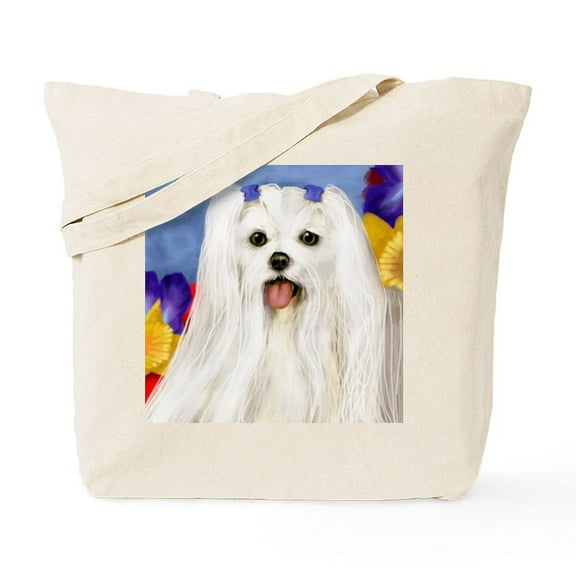 CafePress - Maltese1 Copy        Tote Bag - Unisex Canvas Tote Bag, Beige, 1-Piece