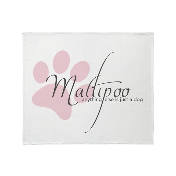 CafePress - Maltipoo Throw Blanket - Soft Fleece Throw Blanket, 50"x60" Stadium Blanket