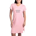 thumbnail image 1 of CafePress - Mama Bear Opt Gray 550 - Women's Nightshirt, 1 of 4