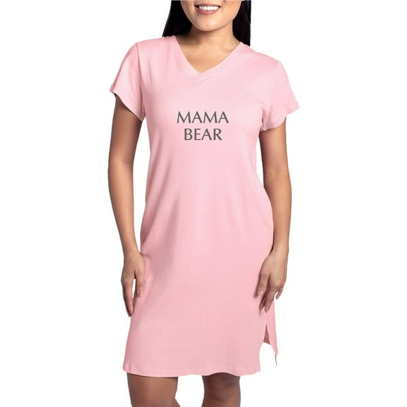CafePress - Mama Bear Opt Gray 550 - Women's Nightshirt