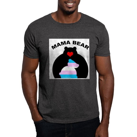 CafePress - Mama Bear Trans T Shirt - Men's Classic Graphic Cotton T-Shirt
