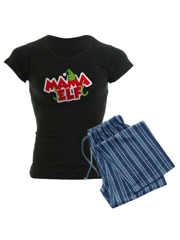 - Mama Elf - Women's Dark Pajamas
